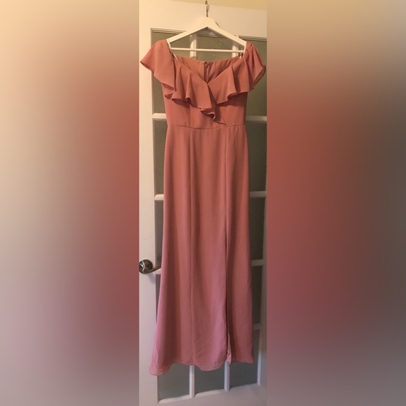 Dessy Social Bridesmaid Dress - Picture 2 of 7